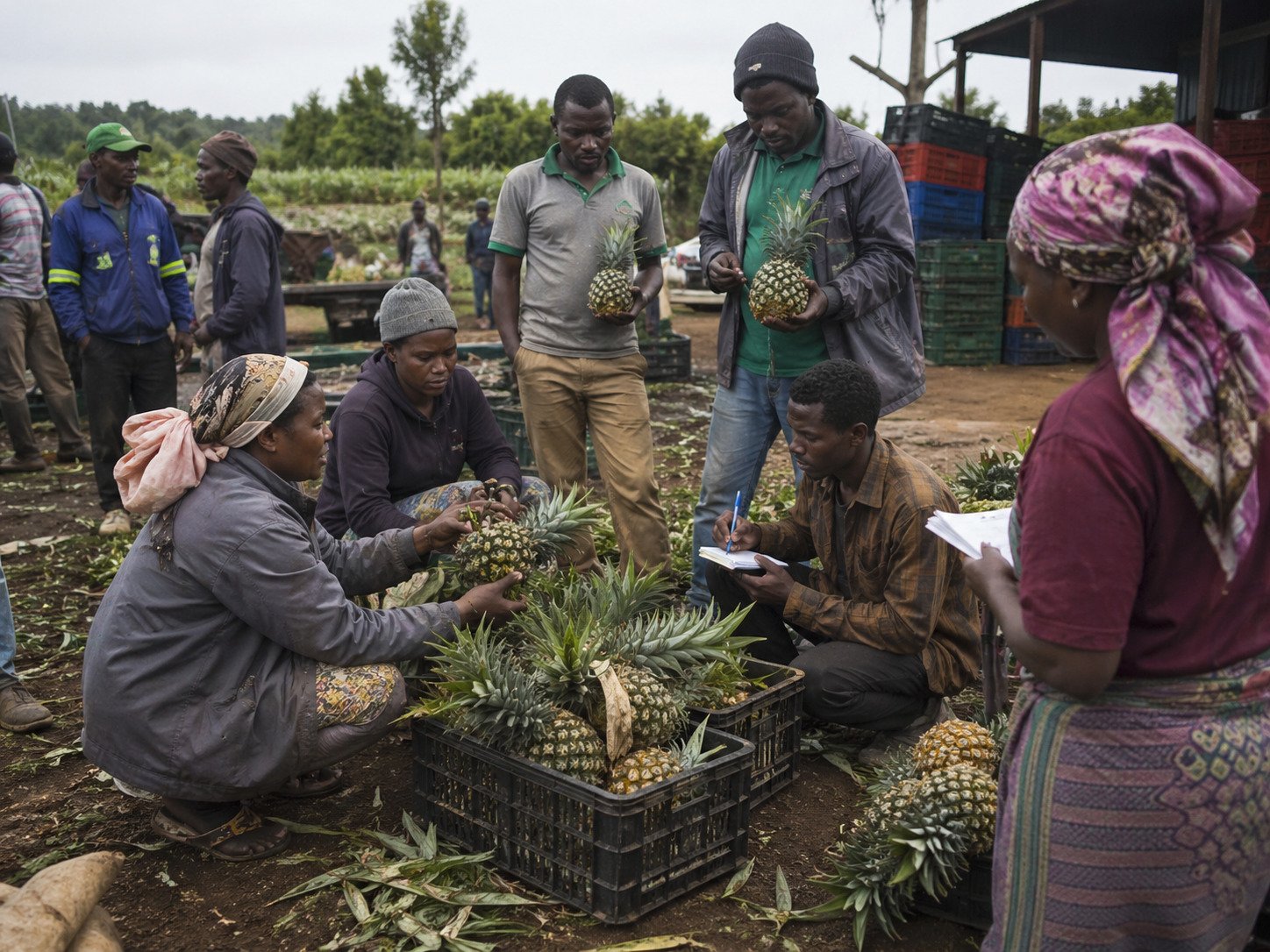 Pineapple sourcing learning